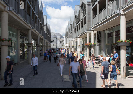 Die arc Einkaufszentrum, Bury St Edmunds Stockfoto