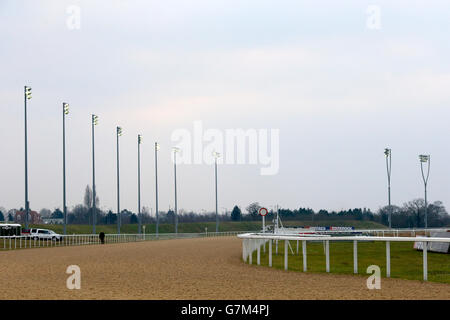 Pferderennen - Chelmsford City Racecourse. Eine allgemeine Ansicht der Chelmsford City Racecourse Stockfoto