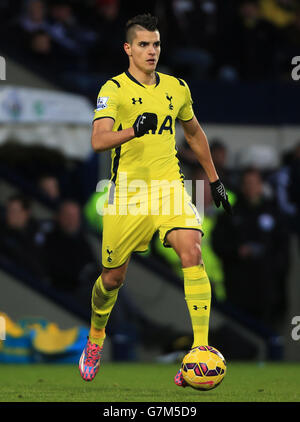 Fußball - Barclays Premier League - West Bromwich Albion gegen Tottenham Hotspur - The Hawthornes. Erik Lamela von Tottenham Hotspur Stockfoto