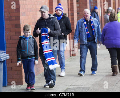 Fußball - William Hill Scottish Cup - fünfte Runde - Rangers V Raith Rovers - Ibrox Stadium Stockfoto