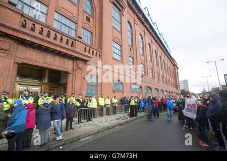 Fußball - William Hill Scottish Cup - fünfte Runde - Rangers V Raith Rovers - Ibrox Stadium Stockfoto