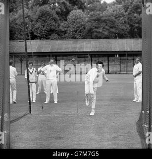 Cricket - erster Test - England gegen Indien - England Netze. John Snow, England Stockfoto