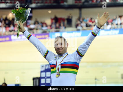 Radsport - 2015 UCI Bahnrad-WM - Tag 3 - Velodrome National Stockfoto