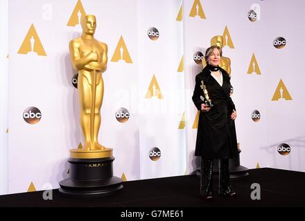 87. Academy Awards - Pressespiegel - Los Angeles Stockfoto