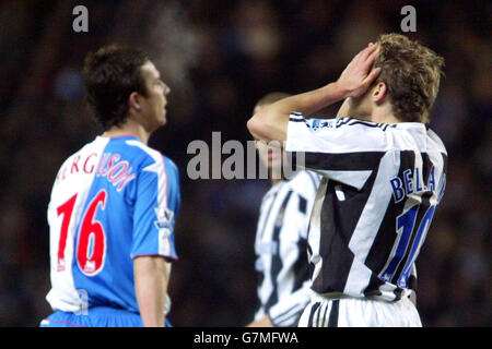 Fußball - FA Barclays Premiership Fußball - Blackburn Rovers V Newcastle United Stockfoto