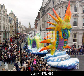 Bräuche und Traditionen des 19. jährliche Neujahrs Day-Parade - London Stockfoto