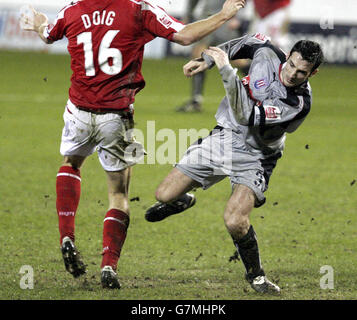 Fußball - Fußball-Meisterschaft Coca-Cola - Nottingham Forest gegen Stoke City - City Ground Stockfoto