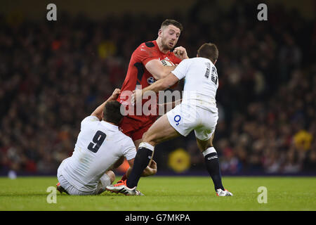 Rugby-Union - 2015 RBS Six Nations - Wales V England - Millennium Stadium Stockfoto