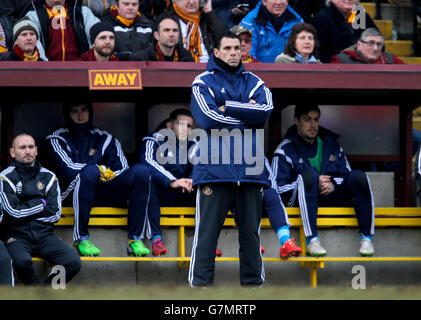 Fußball - FA Cup - Fünfte Runde - Bradford City gegen Sunderland - Valley Parade. Sunderland Manager, Gus Poyet Stockfoto