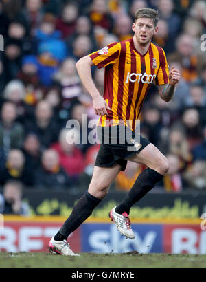 Fußball - FA Cup - Fünfte Runde - Bradford City gegen Sunderland - Valley Parade. Jon Stead von Bradford City Stockfoto