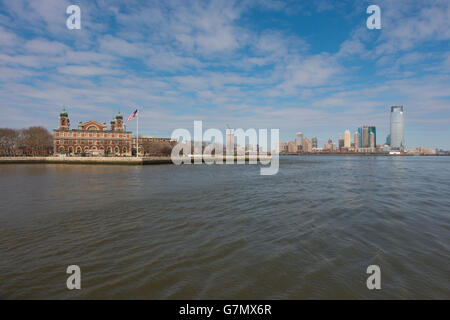 Ellis Island Immigration Museum New York Mitte NY Stockfoto