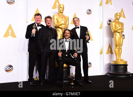 87. Academy Awards - Pressespiegel - Los Angeles Stockfoto