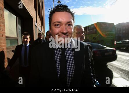 Rory McIlroy Gerichtsverfahren Stockfoto