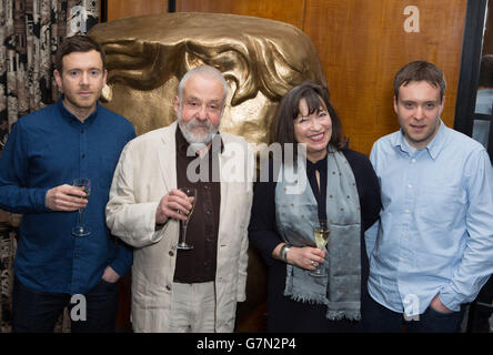 BAFTA Fellowship Mittagessen für Mike Leigh - London Stockfoto