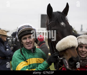 Pferderennen Sie - Betfair Super Samstag - Newbury Racecourse Stockfoto