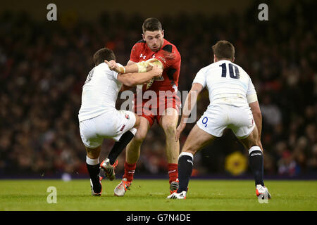 Rugby-Union - 2015 RBS Six Nations - Wales V England - Millennium Stadium Stockfoto