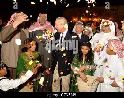 Königlicher Besuch in den Nahen Osten - Tag 5 Stockfoto