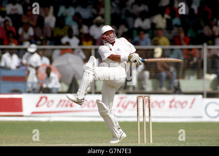 Cricket - die Wisden Trophy - Vierter Test - Westindien gegen England - erster Tag. Alec Stewart, England Stockfoto