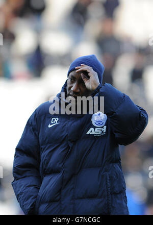 QPR-Cheftrainer Chris Ramsey vor dem Spiel der Barclays Premier League im KC Stadium, Hull. DRÜCKEN Sie VERBANDSFOTO. Bilddatum: Samstag, 21. Februar 2015. Siehe PA Story SOCCER Hull. Bildnachweis sollte lauten: Ryan Browne / PA Wire. Stockfoto