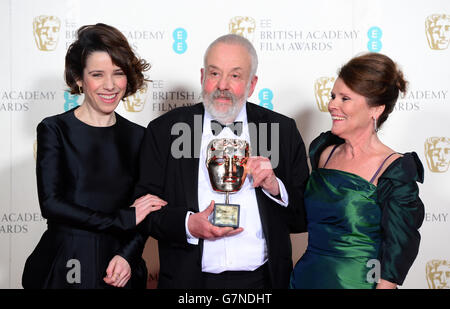 BAFTA Film Awards 2015 - Press Room - London Stockfoto