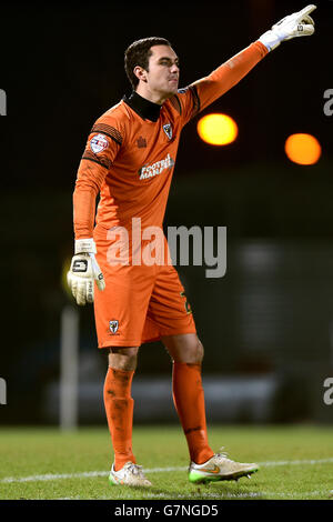 Fußball - Himmel Bet League Two - Burton Albion V AFC Wimbledon - Pirelli-Stadion Stockfoto