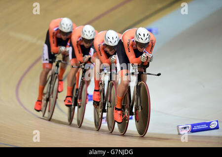 Radsport - 2015 UCI Bahnrad-WM - Tag zwei - Velodrome National Stockfoto