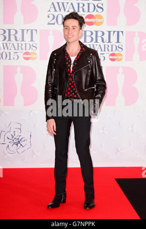 Brit Awards 2015 - Ankünfte - London Stockfoto