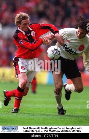 Fußball - Carling Premiership - Nottingham Forest gegen Liverpool Stockfoto