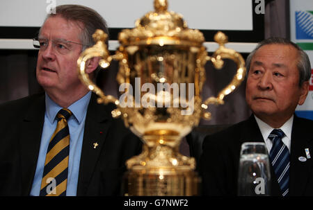 Rugby-Union - 2019 Rugby World Cup Ankündigung - Westbury Hotel in Dublin Stockfoto