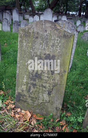 Grabstein der Rev J S Piercy in Bunhill Felder Gräberfeld, London. Stockfoto