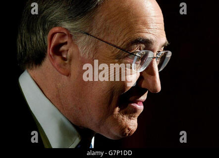 Michael Howard hält Rede zur Einwanderung Stockfoto