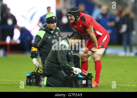 Rugby-Union - 2015 RBS Six Nations - Frankreich V Wales - Stade de France Stockfoto