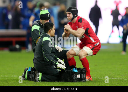 Rugby-Union - 2015 RBS Six Nations - Frankreich V Wales - Stade de France Stockfoto