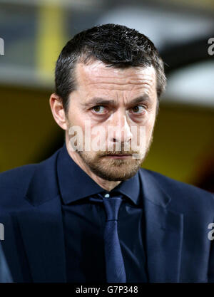 Fußball - Himmel Bet Meisterschaft - Watford V Fulham - Vicarage Road Stockfoto