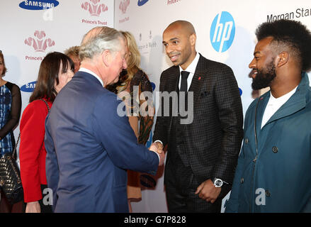 Princes Trust feiern Erfolg Awards 2015 - London Stockfoto