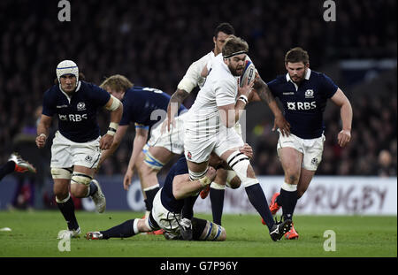 Rugby-Union - 2015 RBS 6 Nations - England V Schottland - Twickenham Stockfoto