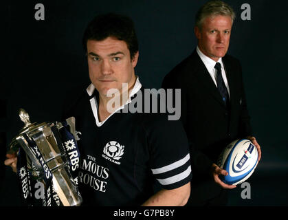 Rugby-Union - RBS 6 Nations Championship 2005 - Pressekonferenz - Westminster Stockfoto