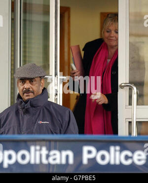 Guantánamo-Häftlinge bleiben in Haft - Polizeistation Paddington Green Stockfoto