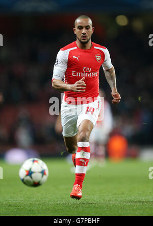 Fußball - UEFA-Champions-League - Runde der letzten 16 - Hinspiel - Arsenal V Monaco - Emirates Stadium Stockfoto