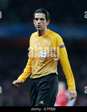 Fußball - UEFA-Champions-League - Runde der letzten 16 - Hinspiel - Arsenal V Monaco - Emirates Stadium Stockfoto