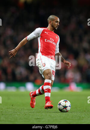 Fußball - UEFA-Champions-League - Runde der letzten 16 - Hinspiel - Arsenal V Monaco - Emirates Stadium Stockfoto