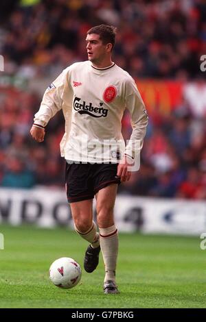 Fußball - Carling Premiership - Nottingham Forest / Liverpool. Dominic Matteo, Liverpool Stockfoto