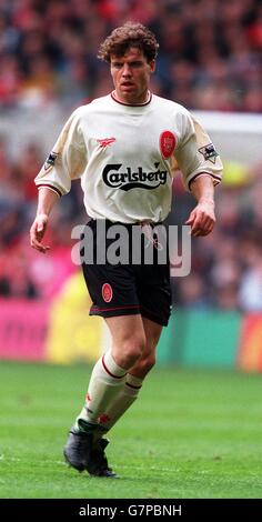 Fußball - Carling Premiership - Nottingham Forest / Liverpool. Stig Inge Bjornebye, Liverpool Stockfoto