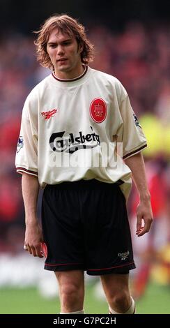 Fußball - Carling Premiership - Nottingham Forest / Liverpool. Jason McAteer, Liverpool Stockfoto