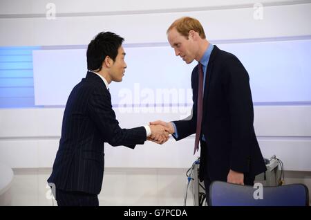 Duke of Cambridge Besuch in Japan - Tag3 Stockfoto