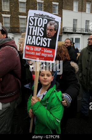 Die UKIP Frühjahrstagung - Tag 2 Stockfoto