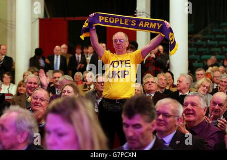 Delegierte während der Ukip Spring Conference in den Wintergärten in Margate, Kent. Stockfoto