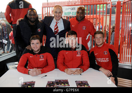 Fußball - Himmel Bet Meisterschaft - Charlton Athletic V Huddersfield Town - The Valley Stockfoto