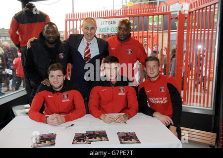 Fußball - Himmel Bet Meisterschaft - Charlton Athletic V Huddersfield Town - The Valley Stockfoto