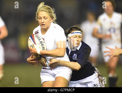 Rugby-Union - 2015 Frauen RBS Six Nations - England Frauen V Schottland Frauen - Northern Echo Arena Stockfoto